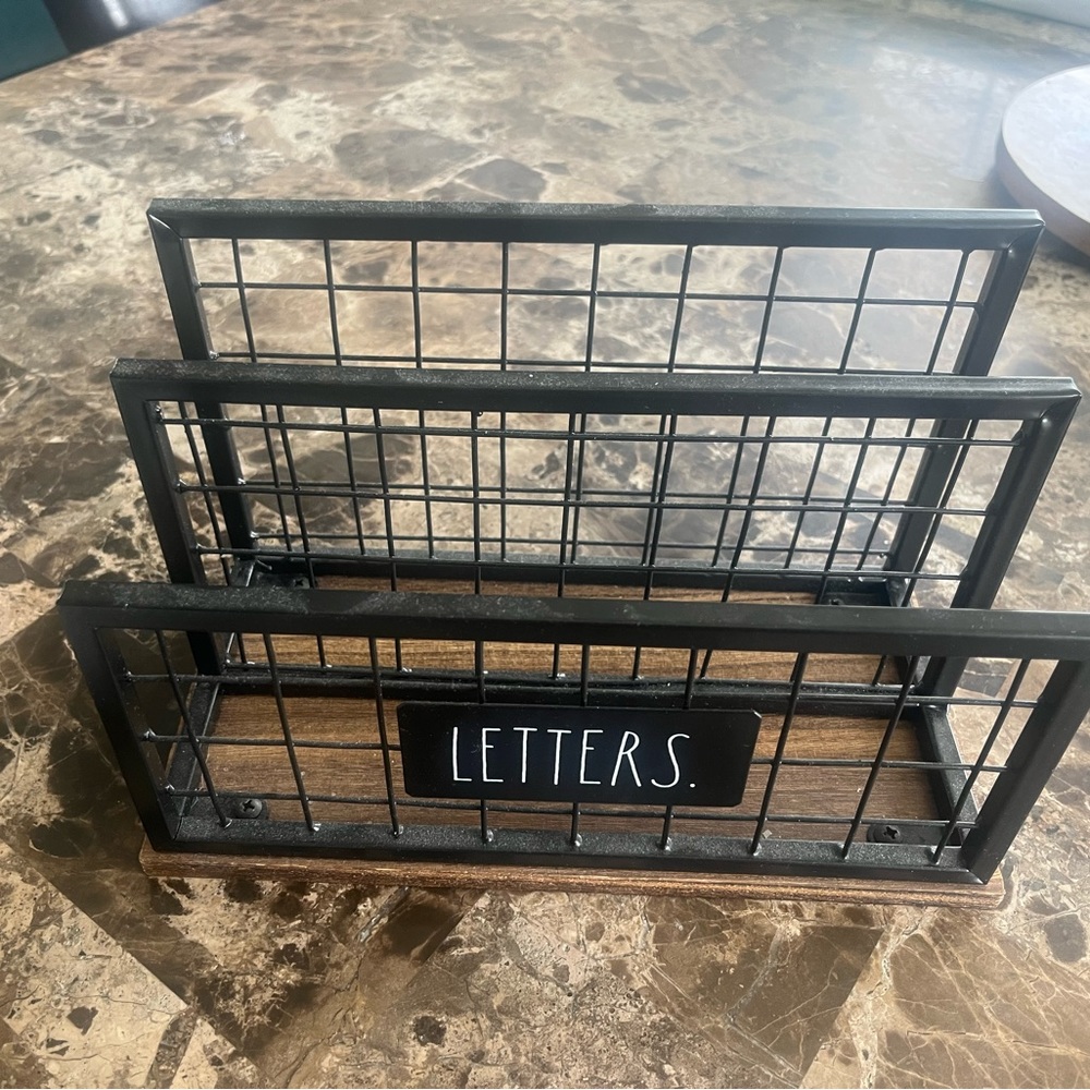 Rae Dunn Letter organizer